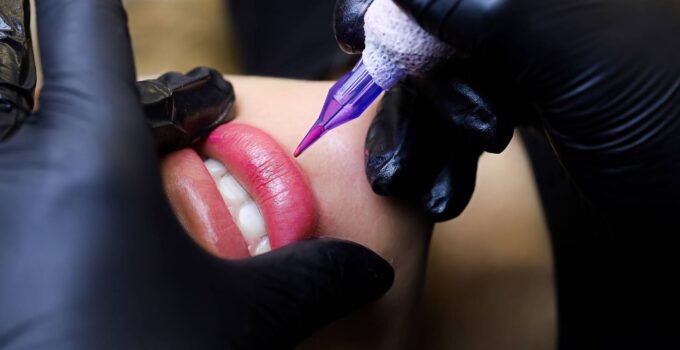 Lip Tattoo in Melbourne